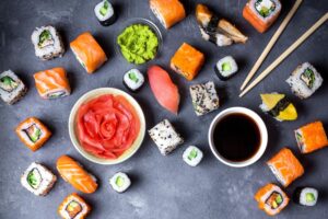 Sushi at Chevron 1500 × 1000px